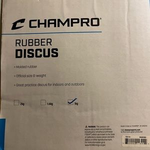 Rubber training Discus